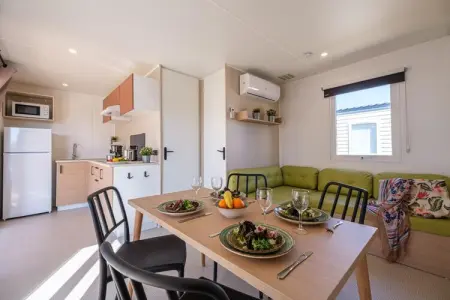 CAMPING ESTIVAL VENDRELL PLATJA Mobile home mediterranea 4 pax - Photo 2