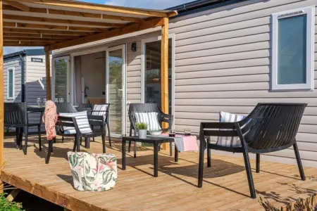 CAMPING ESTIVAL VENDRELL PLATJA Mobile home mediterranea 4 pax - Photo 3