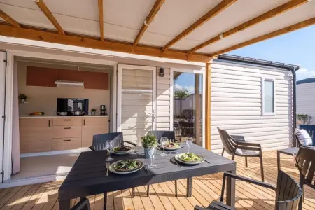 CAMPING ESTIVAL VENDRELL PLATJA Mobile home mediterranea 4 pax - Photo 9