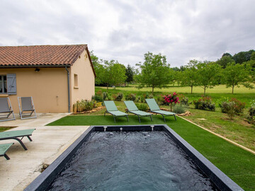 Location Gite in Sainte Nathalène,Maison avec piscine privée, Wifi et climatisation en Dordogne FR-1-616-384 N°1013396