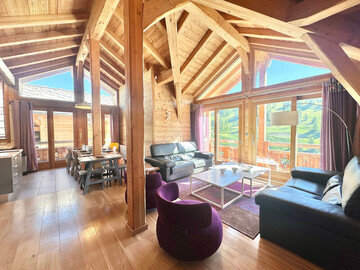 Location Chalet in Vars,Chalet luxe avec spa et sauna à Vars FR-1-773-43 N°1013554