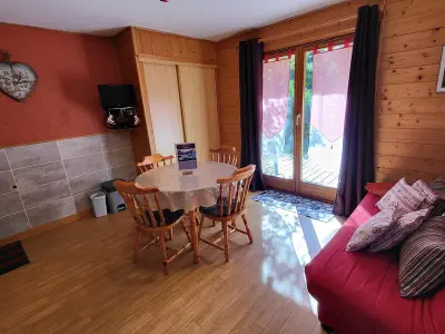 Appartement à La Tania, Charmant 2 pièces avec terrasse à La Tania - Animaux admis, Parking, Casier à skis - N°1013610