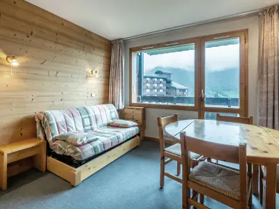 Appartement à Valmorel, Appartement cosy 2 pièces à Valmorel, 50m des pistes, animaux acceptés - L1013664