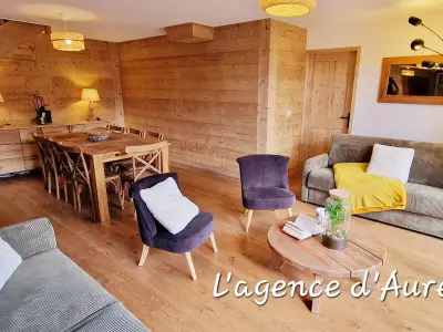 Appartement à La Plagne Montalbert , Sublime Duplex Neuf pour 12 pers, Centre Station, à 100m des Pistes, Balcons ensoleillés - N°1013698