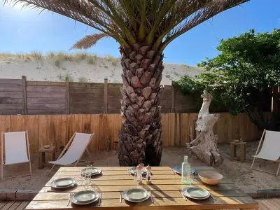 Villa à Capbreton, Villa rénovée avec accès plage, clim, WiFi, parking - L1013951