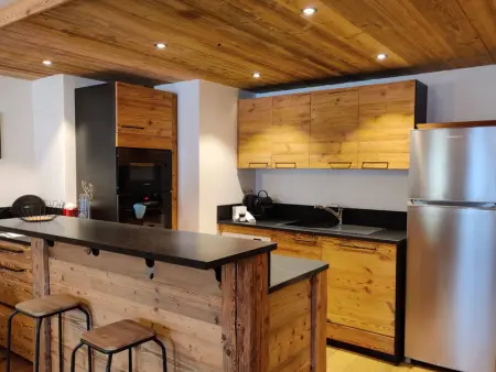 Appartement cosy avec piscine, spa et salle de sport, pied de pistes, 4-6 pers. - Photo 1