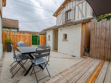 Location Gîte in Lesmont,Maison cocooning avec cour privée, animaux acceptés - LESMONT FR-1-543-363 N°1013962