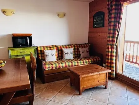 Charmant appart 6 pers, skis aux pieds, piscine et parking privé à Arc 1800 - Photo 1