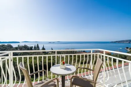 Villa Samba - Standard One-Bedroom Apartment with Balcony and Sea View - Photo 25