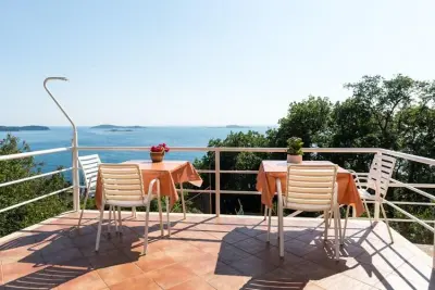 Appartement à Mlini, Villa Barbara - Studio with Terrace and Sea View (2 Adults) - L1014218