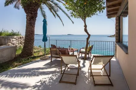 Villa Mirjana - One Bedroom Apartment with Terrace and Sea View (Naranča) - Photo 22