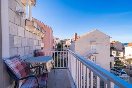 Apartments Senjo - One Bedroom Apartment with Balcony with Sea View (Apartman 1) - Photo 6