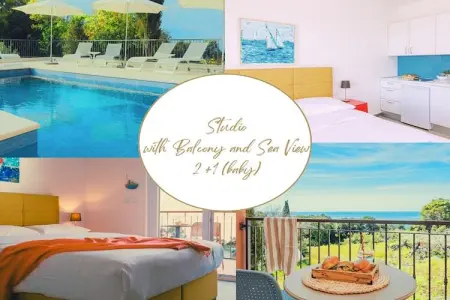 Apartments Villa Lukas - ''No.7'' Studio Apartment with Balcony and Sea View - Photo 33