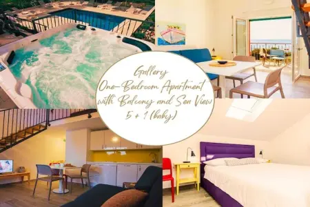 Apartments Villa Lukas - ''No.9'' Gallery Two Bedroom Apartment with Balcony and Sea View - Photo 39