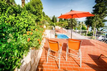 Guest House Villa Nina- Superior Triple Room with Balcony and Sea View (S2 - plava) - Photo 16