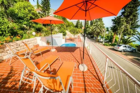 Guest House Villa Nina- Superior Double or Twin Room with Balcony and Sea View (S4 - mala) - Photo 16