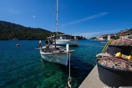 Apartments Malo Lago - One-Bedroom Apartment with Two Balconies and Sea View - Attic (Apartment 2) - Photo 12