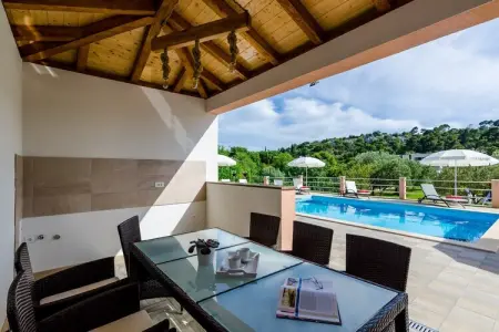 Apartments Mali Paradiso - Two Bedroom Apartment with Balcony and Pool View (A4) - Photo 12