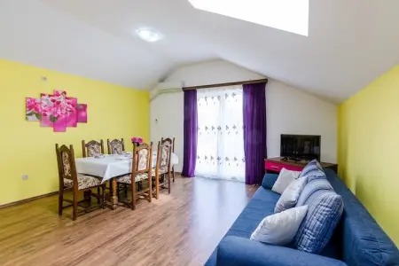 Apartments Mali Paradiso - Two Bedroom Apartment with Balcony and Pool View (A4) - Photo 13