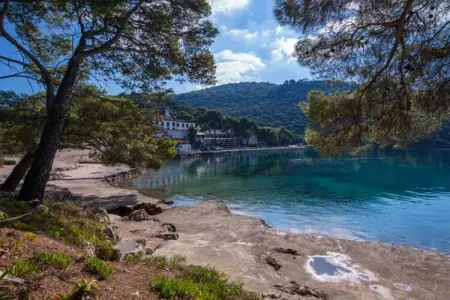 Apartments Bruna Lastovo-Comfort One Bedroom Apartment with Balcony and Sea View-Plavi - Photo 7