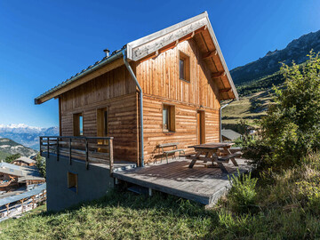 Location Chalet in Vars,Sublime chalet à Vars avec cuisine équipée et vues imprenables FR-1-773-51 N°1016126