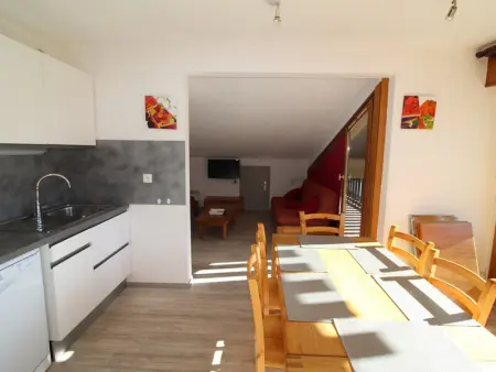 Duplex lumineux 4 pièces, 10 pers, rénové au pied des pistes - Auris en Oisans - Photo 4