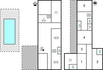 Location Haus in Montgaillard FAL136 N°1016243