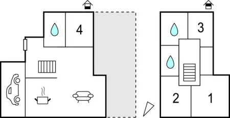 Location Maison 8 personnes à Gouesnach - Photo 30