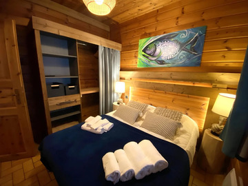 Location Chalet a La Bresse,LE FISHING LODGE Chalet en bois avec Bain Nordique 1375074 N°1016276