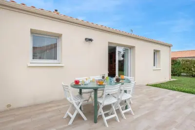 Haus in La Plaine sur Mer,Maison de plain-pied - quartier calme pour six personnes 1391624 N°1016293