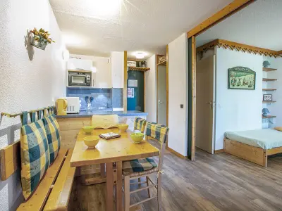 Appartement à La Plagne Tarentaise, Studio cosy aux Coches pour 4 pers., balcon, cuisine équipée, proche ESF - L1016543