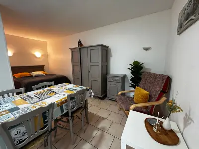 Appartement à La Roche Posay, Studio entre centre-ville et Thermes avec jardin et WIFI - N°1016611