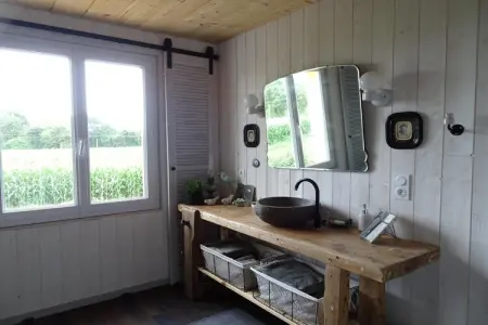 holiday home in Canville la Rocque, Maison 6 personnes à Canville La Rocque - Photo 14