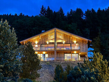 Location Chalet a La Plagne Montalbert ,Chalet luxe avec jacuzzi, sauna, 8 ch, La Plagne Montalbert FR-1-181-2718 N°1016733