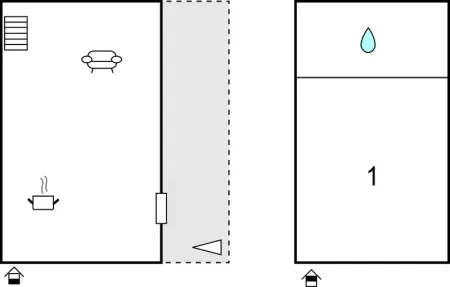 Location Maison 2 personnes à Mont Dol - Photo 12