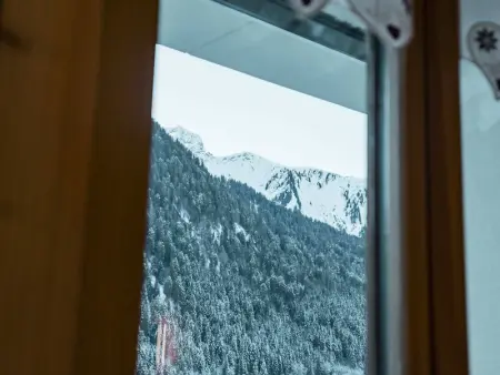 Chalet 6 pièces neuf, 12 pers, 3 sdb, parking, terrasse, proche remontées - Photo 12