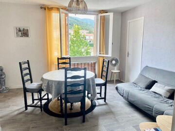 Location Apartamento en Amélie les Bains Palalda,F3 avec WIFI, clim portative et parking à 600m du centre-ville FR-1-703-194 N°1016905