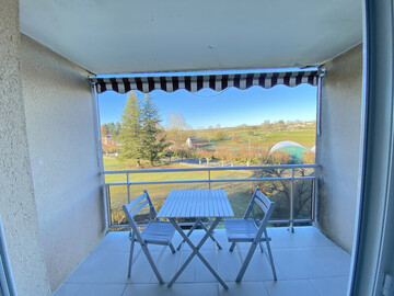 Location Wohnung in La Roche Posay,T2 avec Terrasse à 100m des Thermes, WI-FI FR-1-541-140 N°1017047