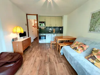 Appartement à La Plagne, Charmant appartement ski au pied à Plagne Centre avec balcon et cuisine équipée - L1017144