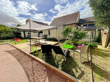 Location Cottage in LIGNIERES DE TOURAINE,Gîte familial spacieux près de Villandry, avec jardin, pétanque et WIFI FR-1-381-595 N°1017259