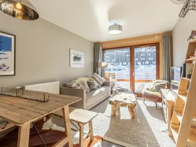 Appartement à La Plagne Tarentaise, Charmant T3 avec balcon, proche pistes, parking inclus - L1017336