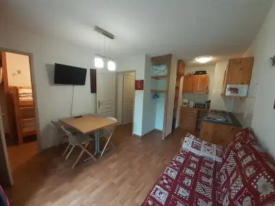 Appartement à Valfréjus, Confortable Studio-Cabine à Valfréjus avec Wifi et Animaux admis - L1017443