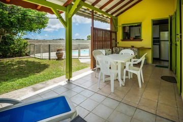 Location Casa a Saint François,Villa Vanille - Maison avec piscine partagée 1403891 N°1017456