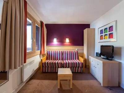 Appartement à La Plagne Tarentaise, Studio ensoleillé à La Plagne avec balcon et parking - L1017551