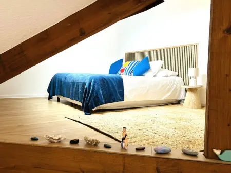 Appartement rénové à 50m de la plage, 4 pers, parking privé - Photo 12