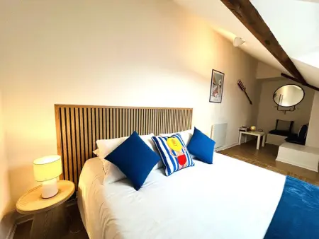 Appartement rénové à 50m de la plage, 4 pers, parking privé - Photo 14