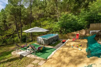 Maison à Robiac Rochessadoule,Le Martinet - Maison avec piscine et jaccuzi 1412763 N°1018324