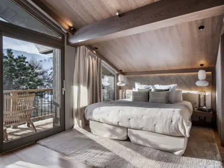 Chalet d'exception avec sauna, piscine chauffée et salle de cinéma - Photo 10