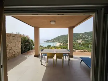 Villa en Conca,Location villa climatisée à Tarco avec Wi-Fi, vue mer FR-1-394-395 N°1018662