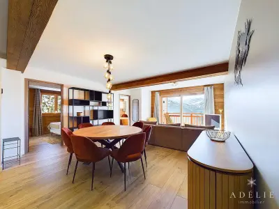 Appartement à Montvalezan La Rosière, Appartement T4 moderne, 8-10 pers, proche pistes, parking, wifi - L1018663